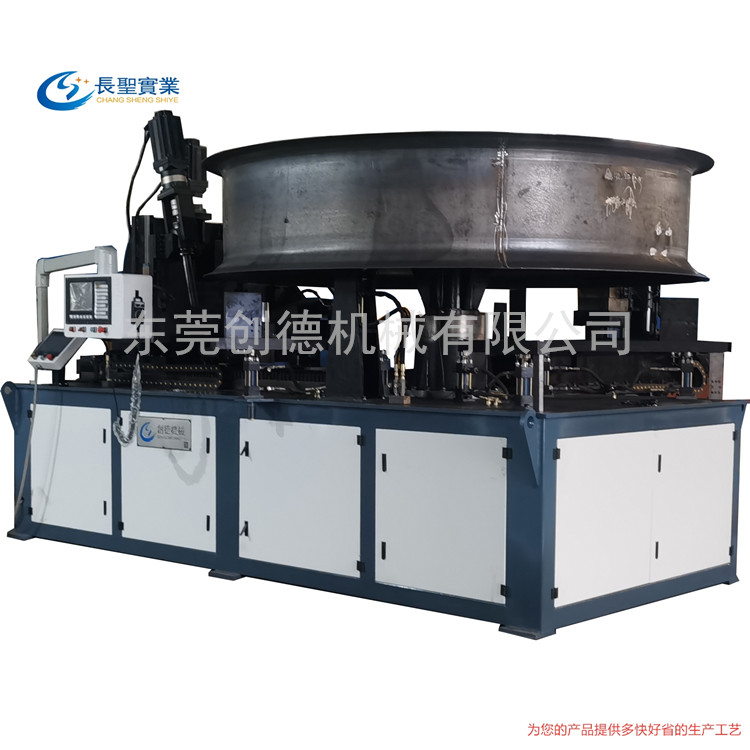 消防(fáng)風機管道 喇(la)叭口自動翻(fān)邊機