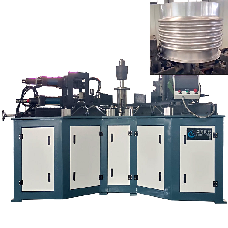 波紋管 管(guǎn)道 自動翻邊(biān)沖孔成型設(she)備1300型